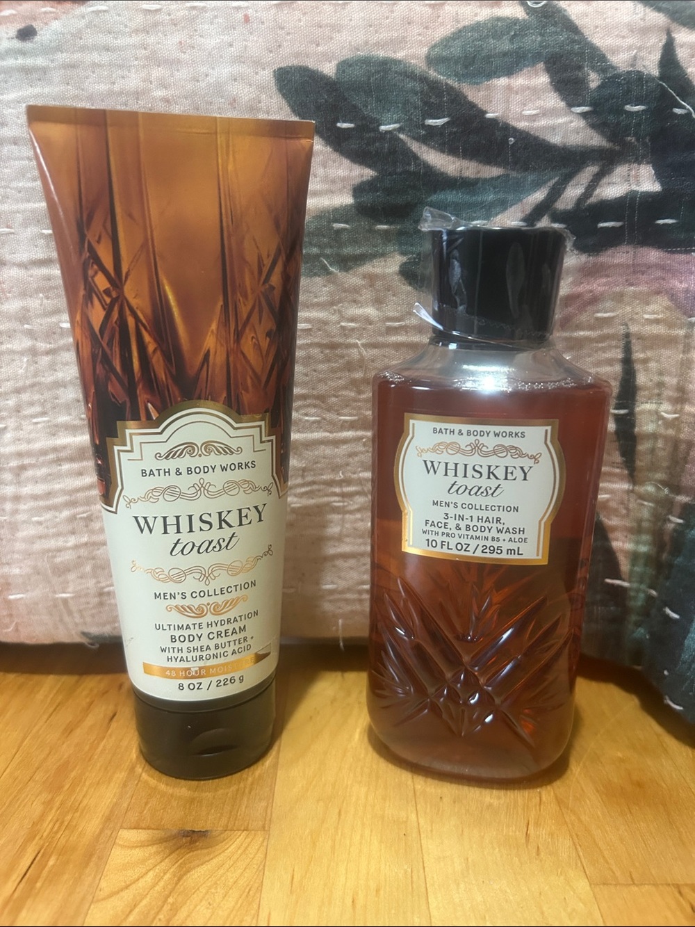 Bath and body works whiskey toast combo